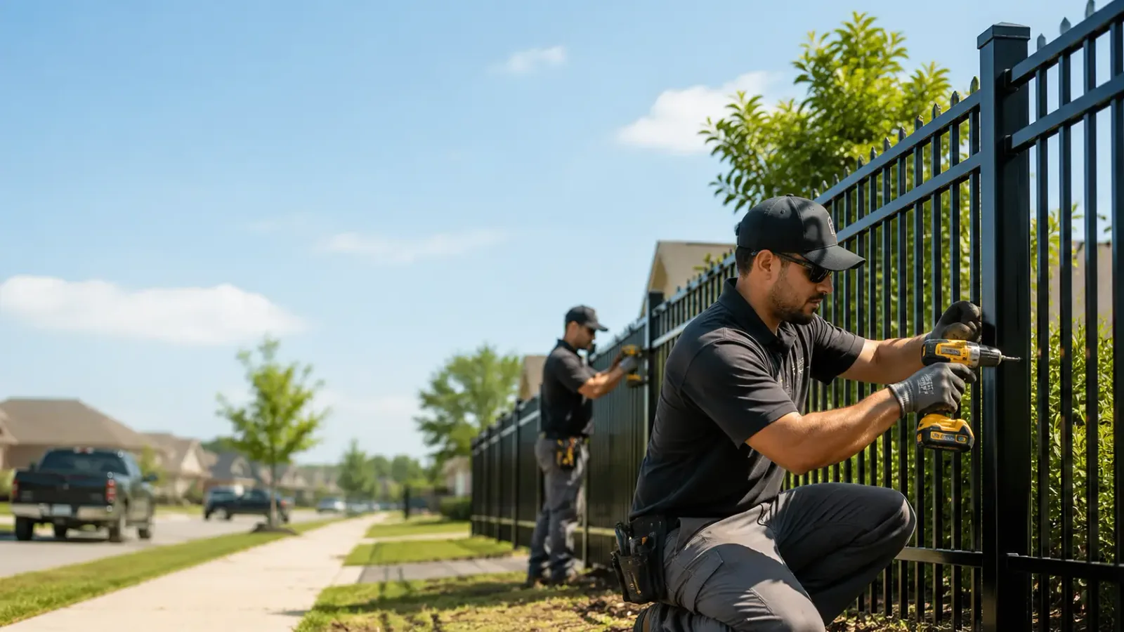 Metal Fence Installation in Wellsville, KS